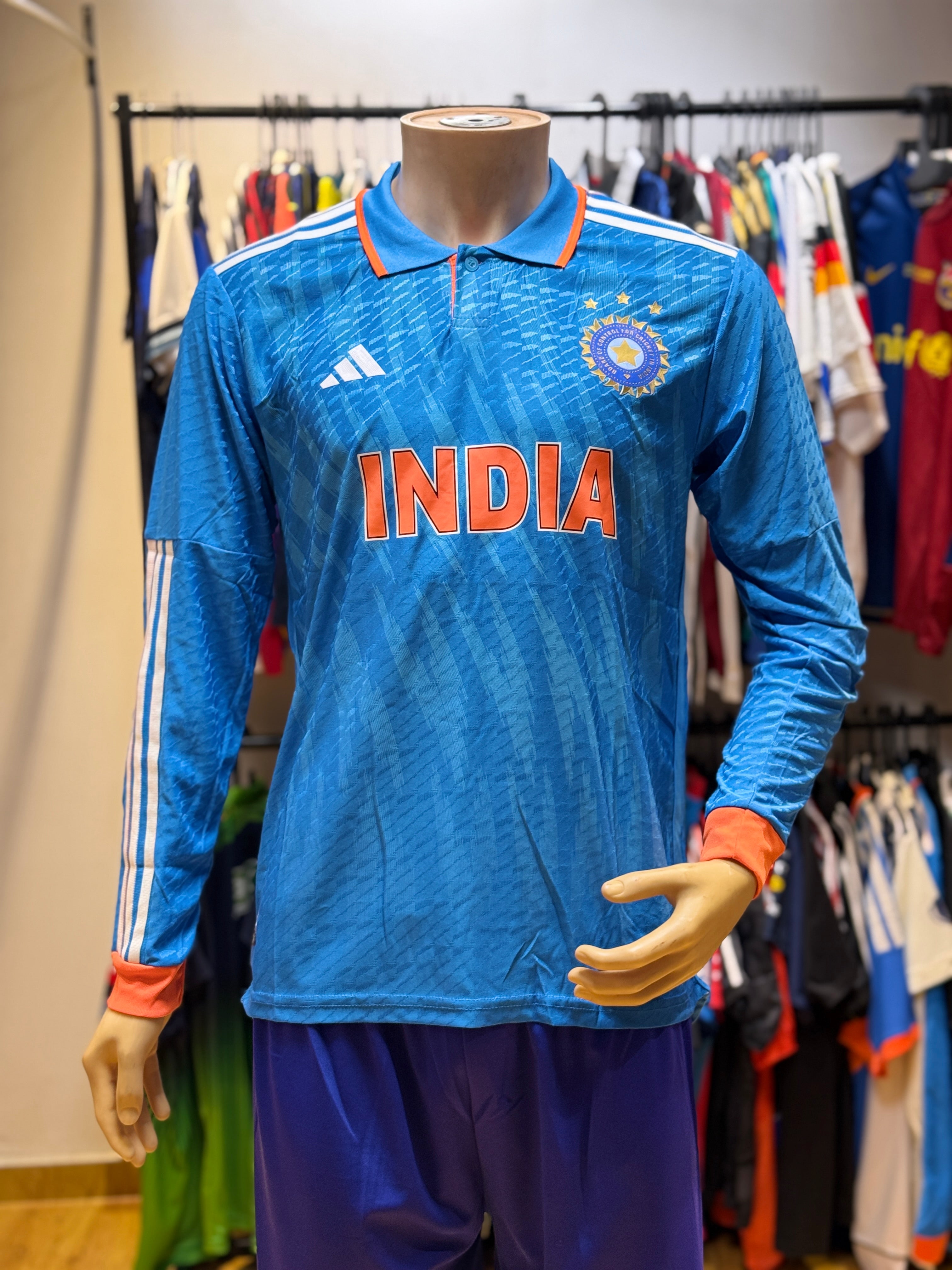 Team India Full Sleeve Jersey 2023-24 Player Edition – Jerseys
