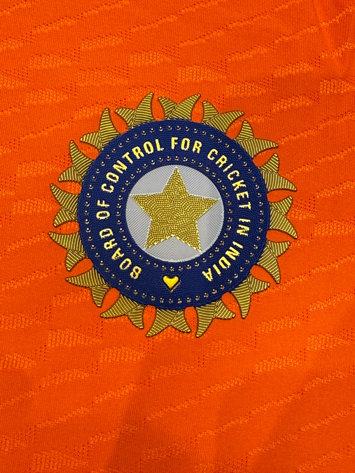 BCCI Travelling Orange jersey