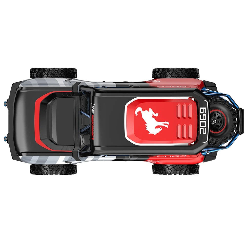 MJX H18P RTR 1/18 2.4G 4WD RC Car Bronco Baja 1000 Crawler Vehicles Models Genuine Authorization - One Battery