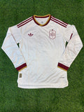 Spain 2026 World Cup Away Kit Player Edition Full Sleeve