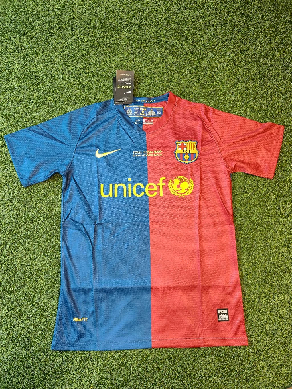 Retro Barcelona 2009 Home Jersey