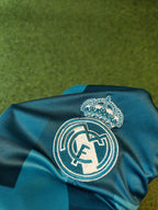Retro Madrid 17/18 Bycycle Kick Half Sleeve Jersey