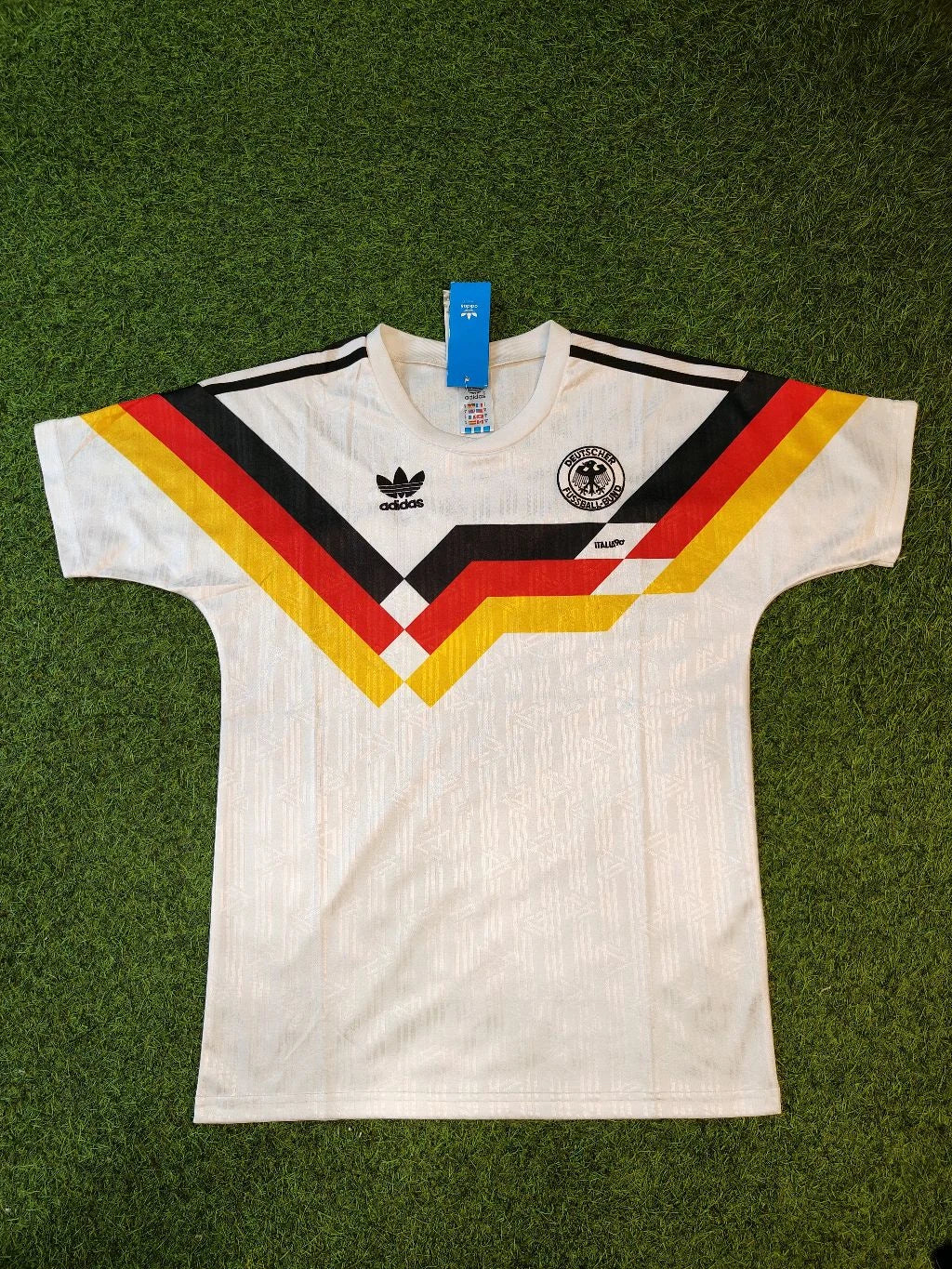 Retro Germany 1990 World Cup Home Jersey
