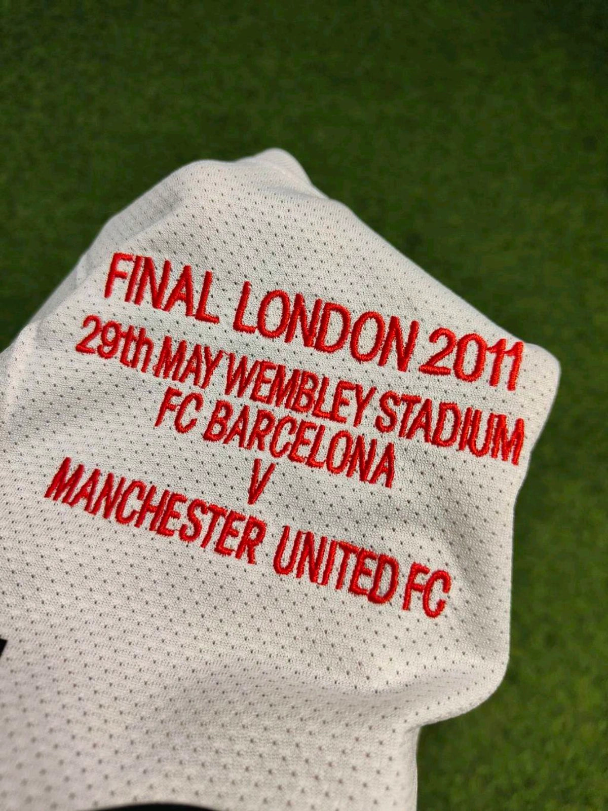 Retro Manchester United 2011-12 Champions League Final Jersey