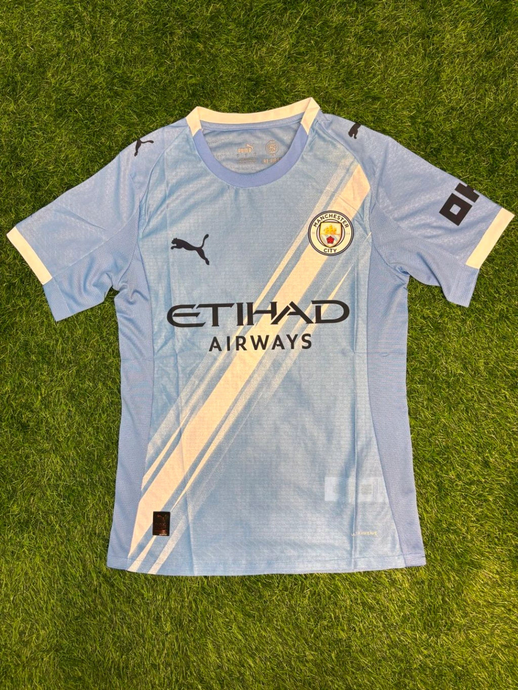 Manchester City 25/26 Home Player Edition Half Sleeve