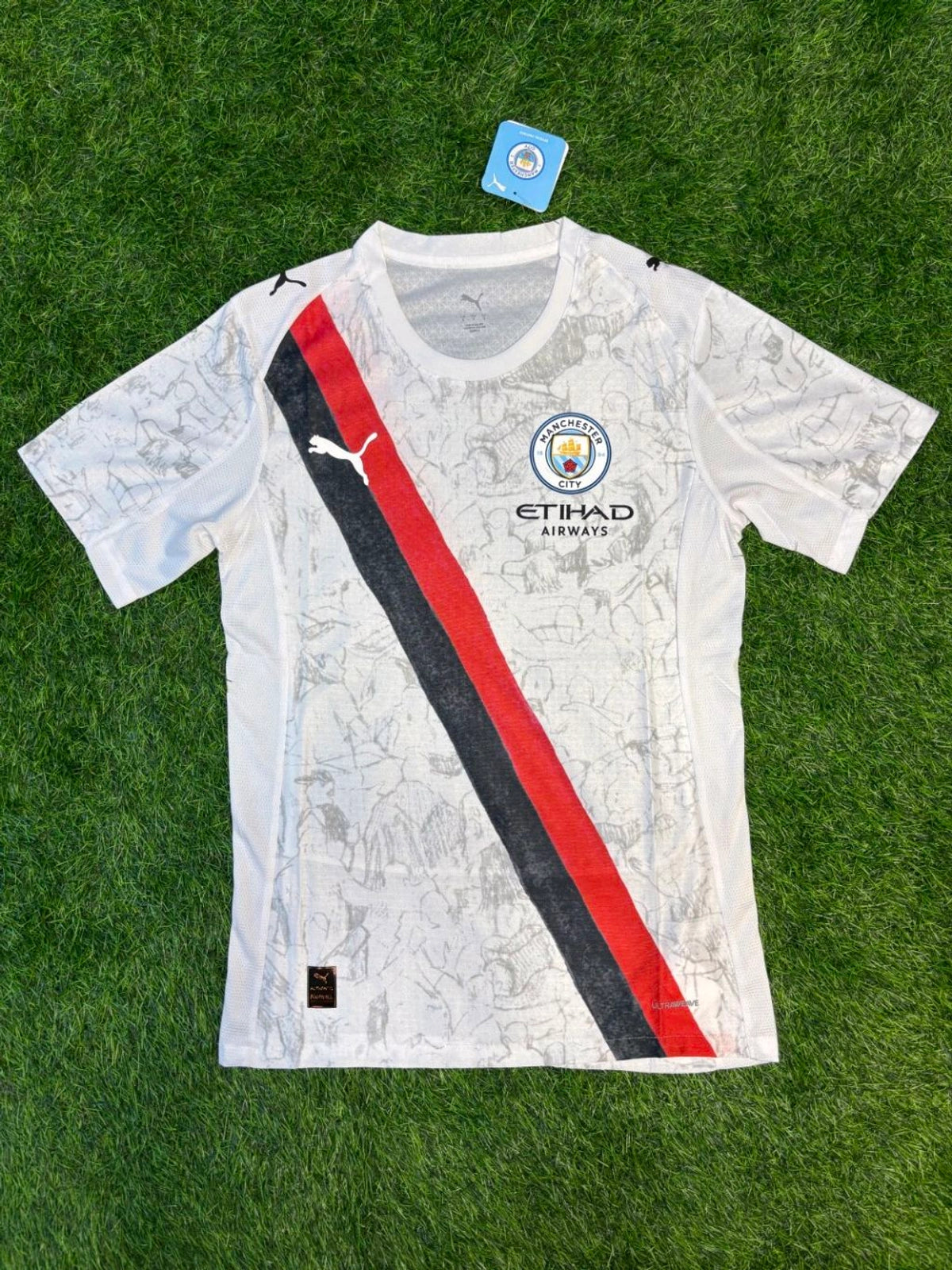 Manchester City 25/26 Away Player Edition Half Sleeve