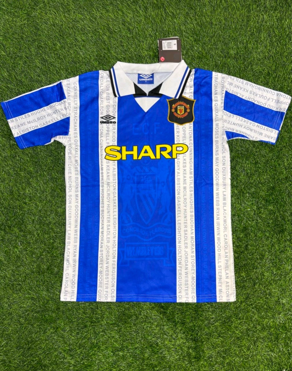 Retro Manchester United 1994/96 3rd Kit Half Sleeve