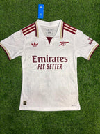 Arsenal FC 25/26 3rd Kit White Player Edition
