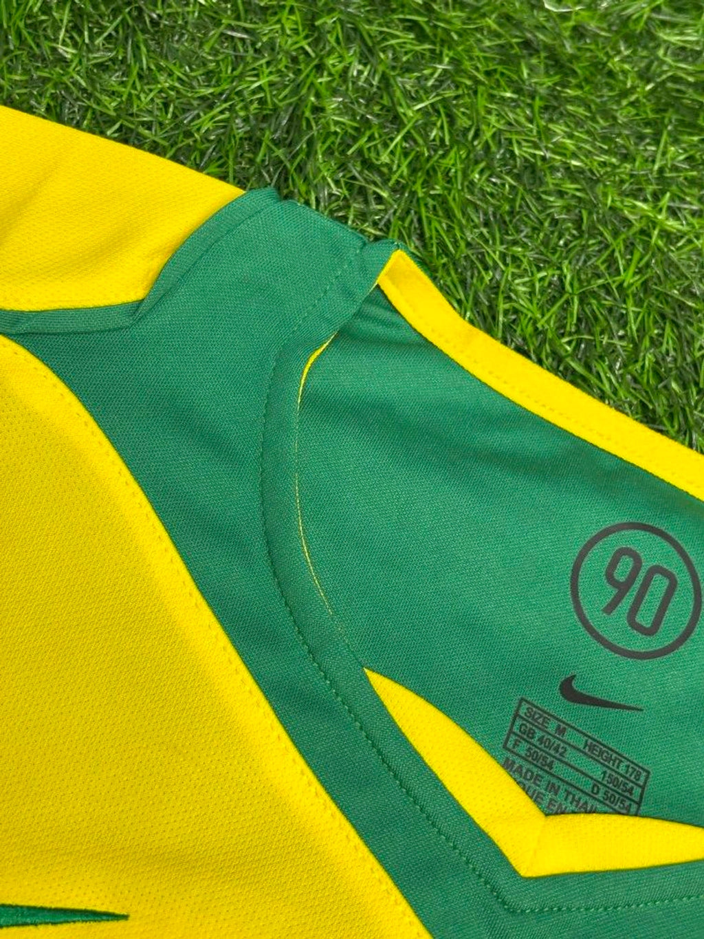 Brazil Home 2004 Copa America Champions Retro Jersey