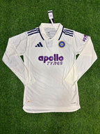India Cricket Team Test Player Edition Jersey Full Sleeve