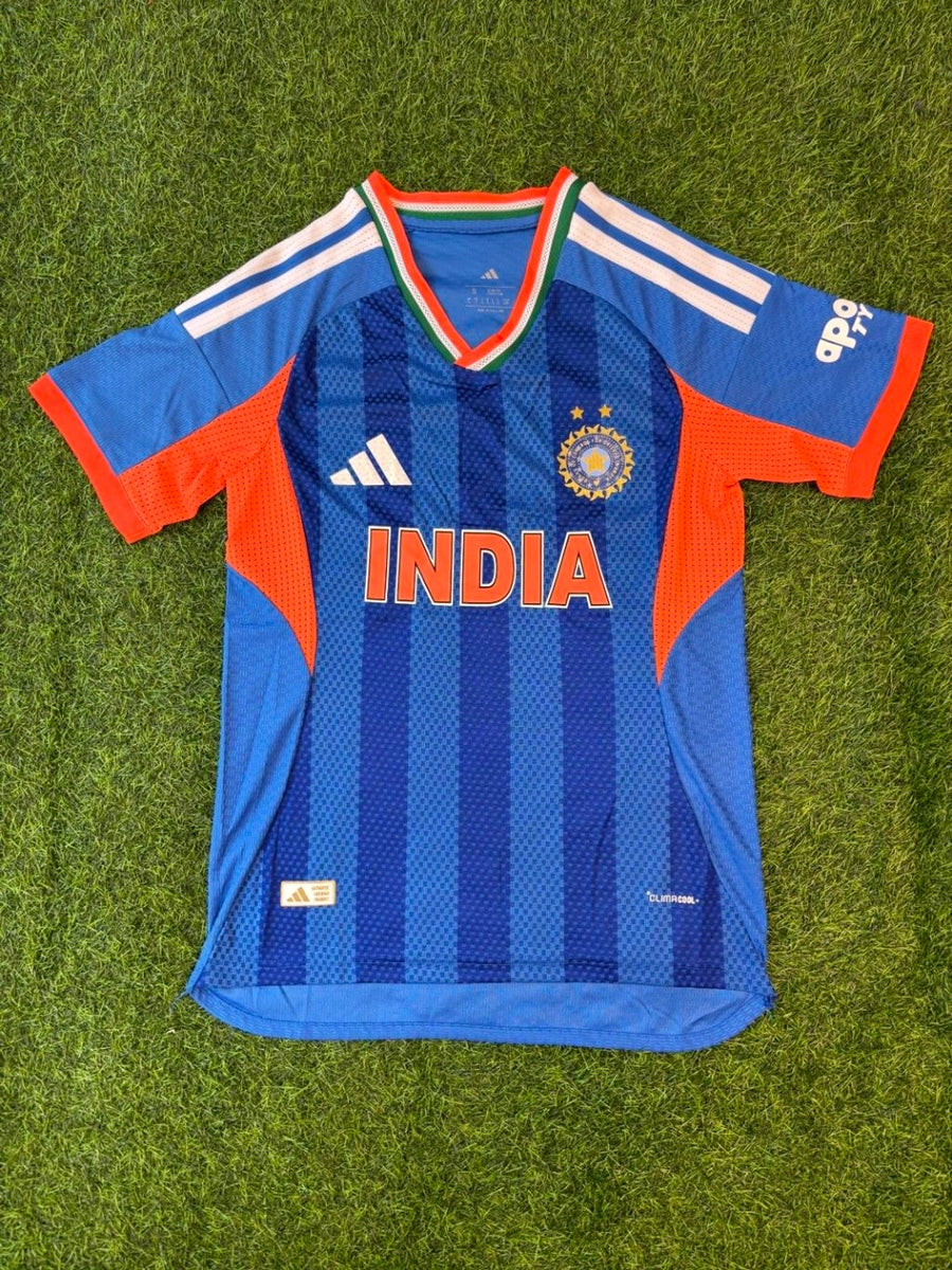 India T20 World Cup Half Sleeve Player Edition(Without Apollo)